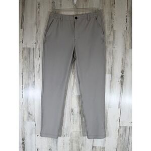 Marc New York Performance Commuter Pants 32x29 Gray Stretch Slim Straight